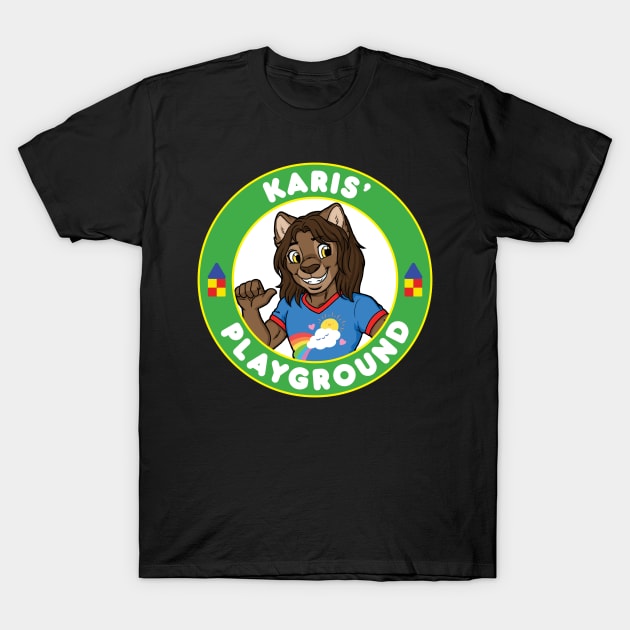 Karis Playground Round Logo T-Shirt by karisplayground